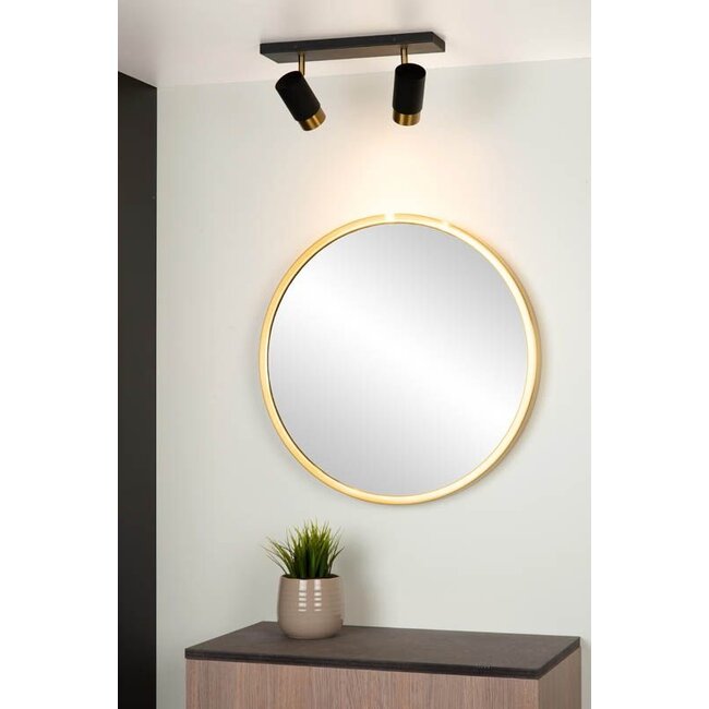 FLORIS - Ceiling spotlight - 2xGU10 - Black 35913/02/30