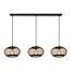 LUCAS - Hanglamp - 3xE27 - Mat Goud / Messing - 45400/03/02