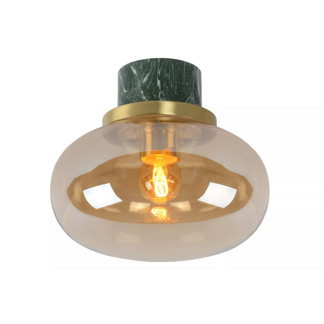 LORENA - Ceiling light Bathroom - Ø 23 cm - 1xE27 - IP44 - Amber - 03140/23/62