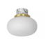 LORENA - Bathroom ceiling light - Ø 23 cm - 1xE27 - IP44 - Opal - 03140/23/61