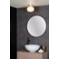 LORENA - Ceiling light Bathroom - Ø 18 cm - 1xE27 - IP44 - Opal - 03140/18/61