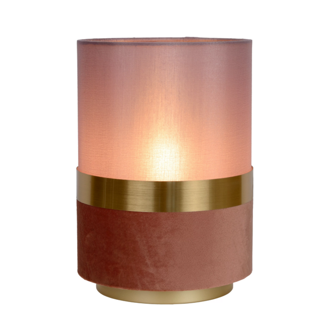 EXTRAVAGANZA TUSSE - Table lamp - Ø 15 cm - 1xE14 - Pink - 10508/01/66