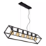 FABIAN - Hanging lamp - 6xE27 - Black - 00425/06/30