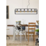 FABIAN - Hanging lamp - 6xE27 - Black - 00425/06/30