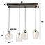 Hanglamp 4L mix XL clear