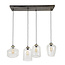 Hanglamp 4L mix XL clear