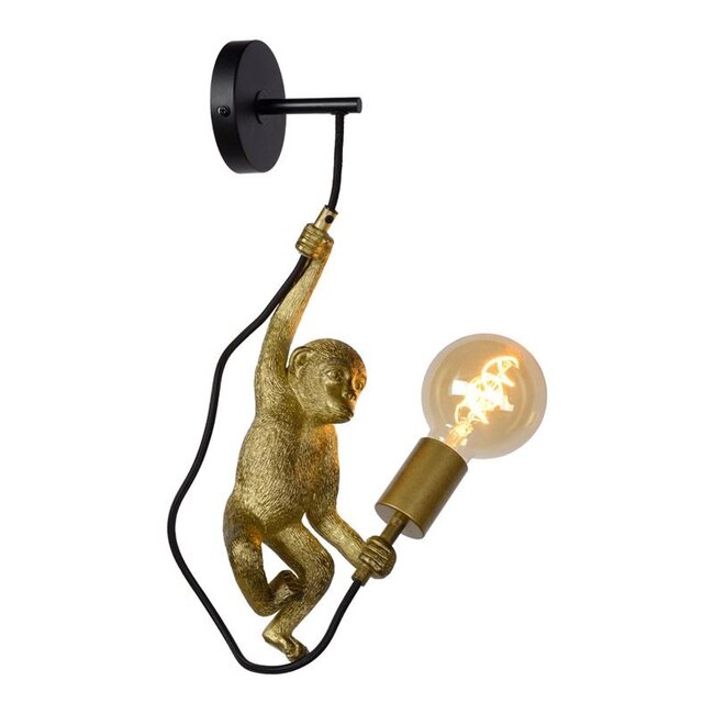 EXTRAVAGANZA CHIMP - Wall lamp - 1xE27 - Black - 10202/01/30