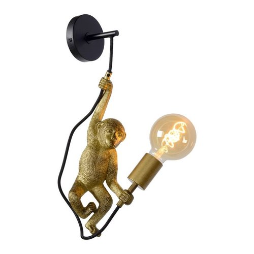 Lucide EXTRAVAGANZA CHIMP - Wall lamp - 1xE27 - Black - 10202/01/30
