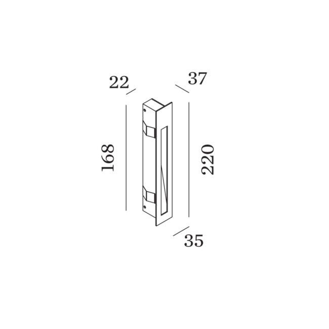 STRIPE 2.2 LED inbouwarmatuur