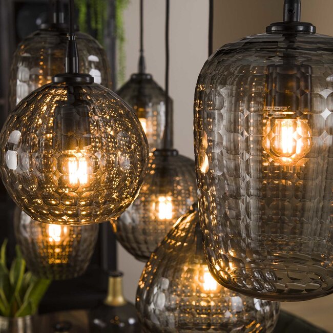 Suspension 4+3 hexagones mix