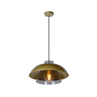 Lucide AVONMORE - Hanging lamp - Ø 40 cm - Matt Gold / Brass - 10411/40/02