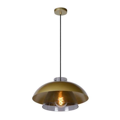 Lucide AVONMORE - Hanging lamp - Ø 40 cm - Matt Gold / Brass - 10411/40/02