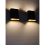 OVALIS - Wall lamp - 2xE14 - Black - 12222/02/30