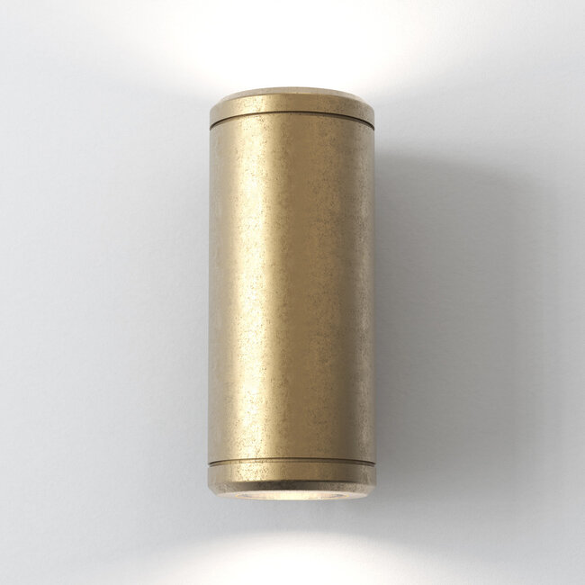 Wall lamp Jura TWIN Antique brass IP44