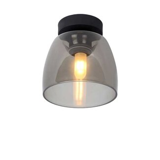 Lucide TYLER - Ceiling light Bathroom - Ø 16,1 cm - 1xG9 - IP44 - Black - 30164/01/30