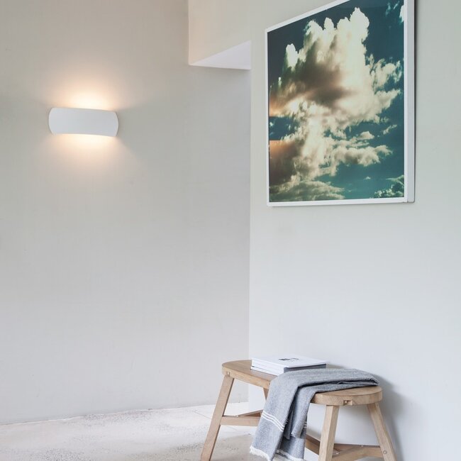 Milo 300 Ceramic white wall lamp E27