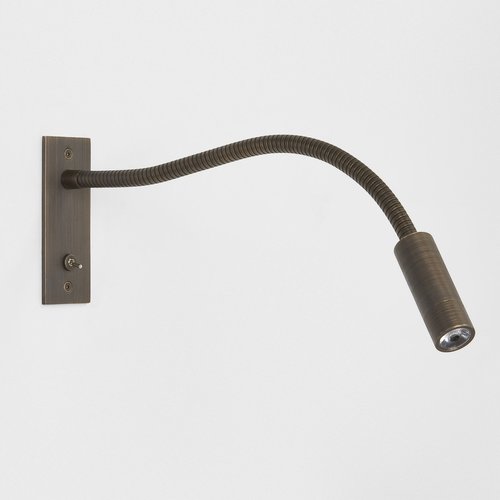 Astro Wandlamp Leo Switched LED Brons Astro Wandlamp Leo Switched LED Brons