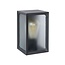 CAGE - Wandlamp Buiten - LED - 1xE27 - IP44 - Antraciet - 27804/01/29