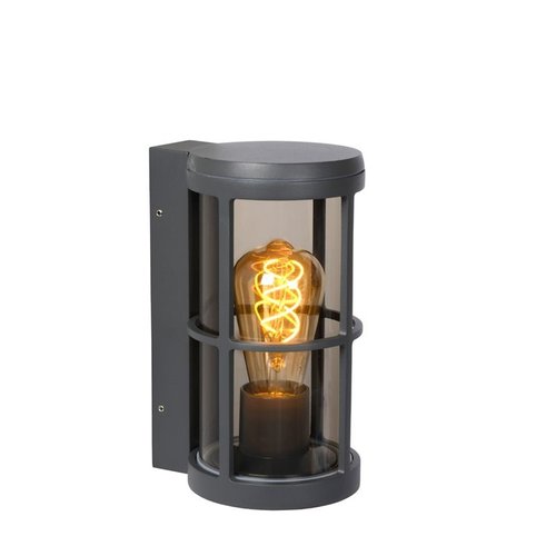 Lucide NAVI - Wall lamp Outdoor - 1xE27 - IP54 - Anthracite - 27802/01/29