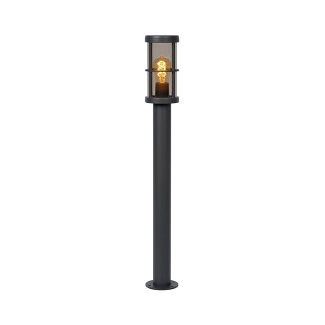 NAVI - Sokkellamp Buiten - Ø 12 cm - 1xE27 - IP54 - Antraciet - 27802/90/29