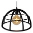 DIKRA - Hanging lamp - Ø 40 cm - 1xE27 - Black - 76464/01/30