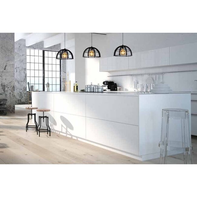 DIKRA - Suspension - Ø 40 cm - 1xE27 - Noir - 76464/01/30