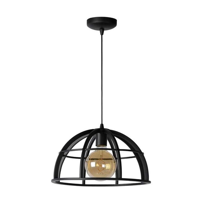 DIKRA - Hanging lamp - Ø 40 cm - 1xE27 - Black - 76464/01/30