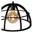 DIKRA - Hanging lamp - 2xE27 - Black - 76464/02/30
