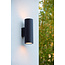 Lucide VOLANTIS - Wall spotlight Outdoor - 2xE27 - IP54 - Black - 27807/02/30