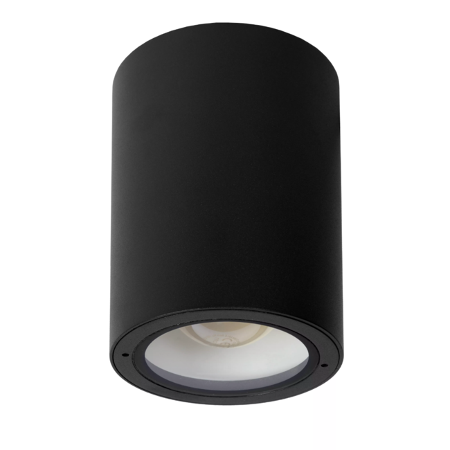 VOLANTIS - Spot plafond Extérieur - Ø 10,8 cm - 1xE27 - IP54 - Noir - 27107/01/30