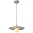 TOPHER - Hanging lamp - Ø 30 cm - 1xG9 - Matt chrome - 30491/30/12