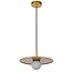 TOPHER - Hanging lamp - Ø 30 cm - 1xG9 - Matt Gold / Brass - 30491/30/02