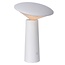 Lucide JIVE - Lampe à poser Outdoor - Ø 13,9 cm - LED Dim. - 1x4W 6500K - IP44 - Blanc