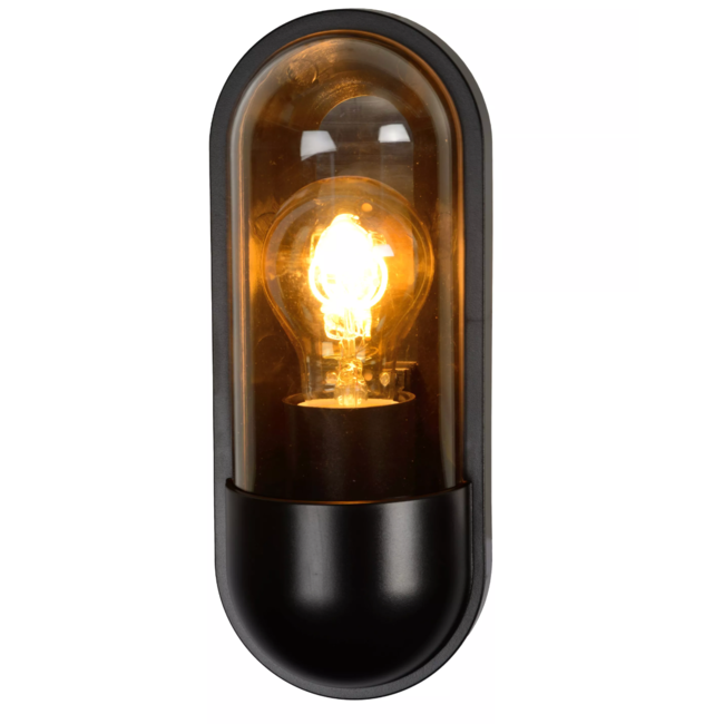 CAPSULE - Wall lamp Outdoor - 1xE27 - IP54 - Black - 29897/01/30