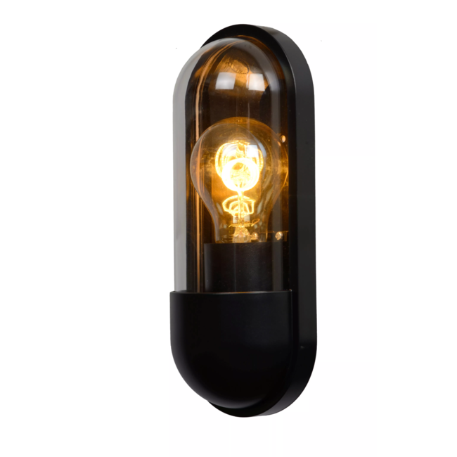 CAPSULE - Wandlamp Buiten - 1xE27 - IP54 - Zwart - 29897/01/30