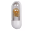 CAPSULE - Wandlamp Buiten - 1xE27 - IP54 - Wit -  29897/01/31