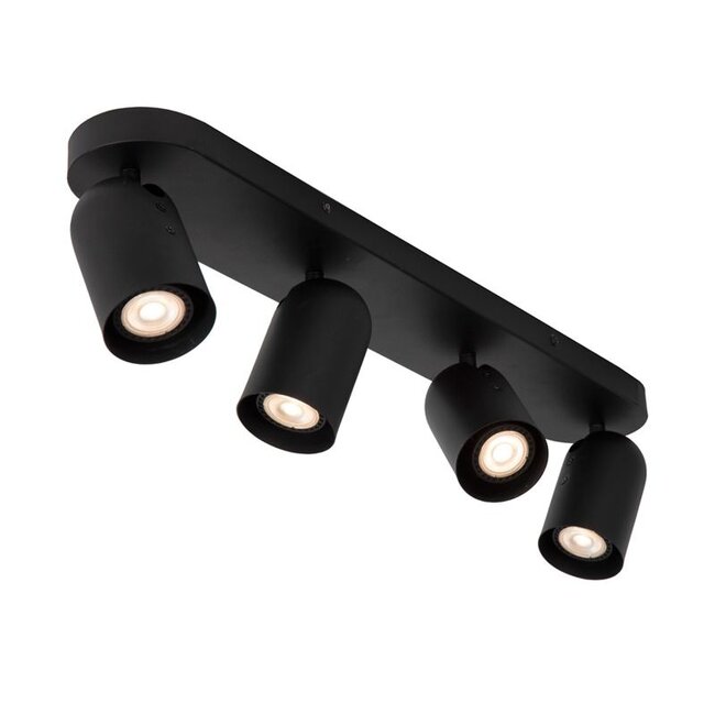 PUNCH - Spot plafond - 4xGU10 - Noir - 13958/04/30