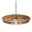 YUNKAI - Hanging lamp - Ø 50 cm - 1xE27 - Light wood - 10413/50/72