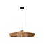 Lucide YUNKAI - Hanging lamp - Ø 70 cm - 1xE27 - Light wood - 10413/70/72