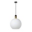 JULIUS - Hanglamp - Ø 40 cm - 1xE27 - Opaal - 34438/40/61