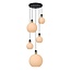 JULIUS - Pendant lamp - 5xE27 - Opal - 34438/05/61