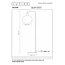 JULIUS - Lampadaire - 1xE27 - Opale - 34738/01/61