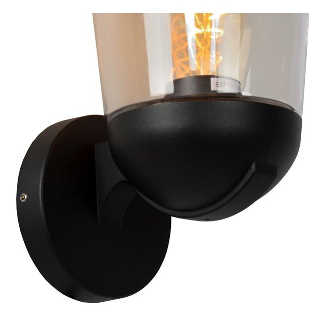 TULSA - Outdoor Wall Lamp - 1xE27 - IP44 - Black - 27837/01/30