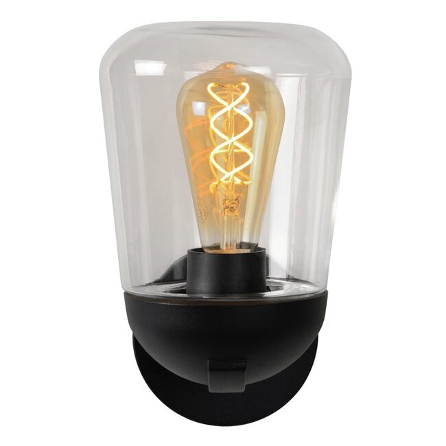 TULSA - Outdoor Wall Lamp - 1xE27 - IP44 - Black - 27837/01/30