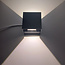 LED wall luminaire KIRA - 6W - IP54 - black