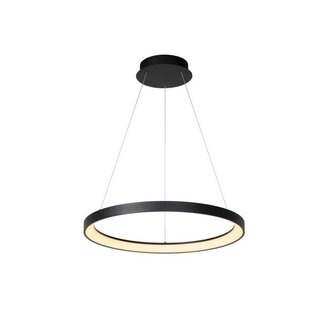 Lucide VIDAL - Hanging lamp - Ø 58 cm - LED Dim. - 1x48W 2700K - Black - 46403/48/30
