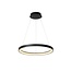 Lucide VIDAL - Hanging lamp - Ø 58 cm - LED Dim. - 1x48W 2700K - Black - 46403/48/30