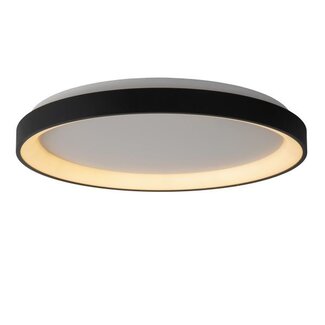 Lucide VIDAL - Plafonnier - Ø 48 cm - LED Dim. - 1x38W 2700K - Noir - 46103/38/30