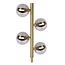 TYCHO - Floor lamp - 4xG9 - Matt Gold / Brass - 45774/04/02