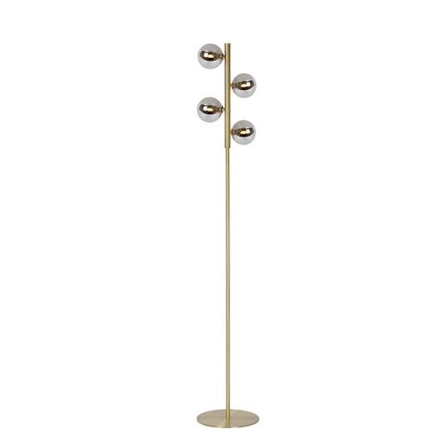 Lucide TYCHO - Lampadaire - 4xG9 - Or Mat / Laiton - 45774/04/02 Lucide TYCHO - Lampadaire - 4xG9 - Or Mat / Laiton - 45774/04/02